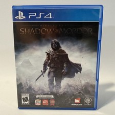 Middle Earth Shadow of Mordor PS4 Sony Warner Bros Action RPG Video Game CIB