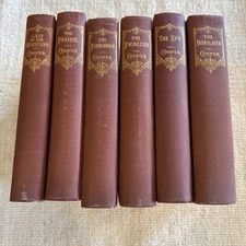j. fenimore cooper book set uncas edition Set Of 6 Last Of The Mohicans, More