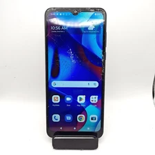 Motorola Moto G Pure 2021 XT2163DL (Simple Mobile) - 32GB Blue - CRACKED #2588