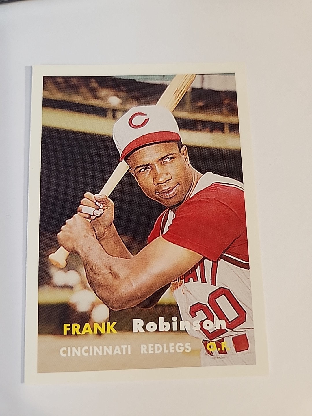 2006 Topps #8 Frank Robinson Rookie of the Week Cincinnati Reds