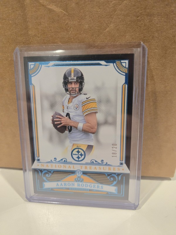  2025 NATIONAL TREASURES AARON RODGERS /20
