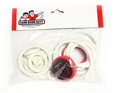 Gottlieb Vulcan Pinball Machine Replacement Repair Rubber Ring Kit White