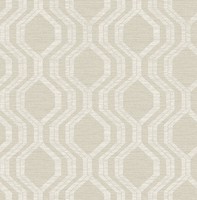 Fd27100_Solace Geometrisch Karnies Hellbeige Creme Fine Decor Tapete