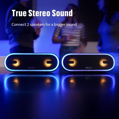 SoundBox Pro+ P300 Bluetooth Speaker with 40W Stereo Sound, Extra Bass, IPX6 ... - Picture 4 of 8