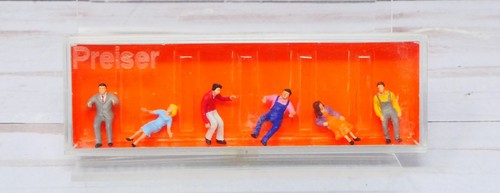 Minifiguras Preiser 10090, automovilistas, personas sentadas y conduciendo, escala HO | Zustand: New
