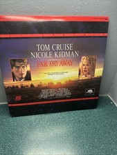 "Far and Away" Letterbox Edition Laserdisc LD - Tom Cruise Nicole Kidman 2-disc