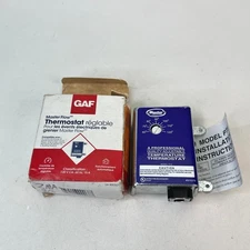 GAF Master Flow PT6 Adjustable Temperature Thermostat for Attic Exhaust Fan