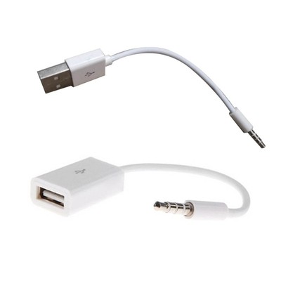 1 PC Car AUX Cable USB Date Cable Replacement Charger Cable 5mm Jack Plug to USB