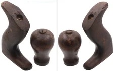 Orig. Front Knob & Rear Handle for V. & B. No. 903 Smooth Plane - mjdtoolparts
