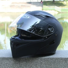 DOT Approved Motorcycle Helmet Modular Flip Up Dual Visor Adult Full Face XL