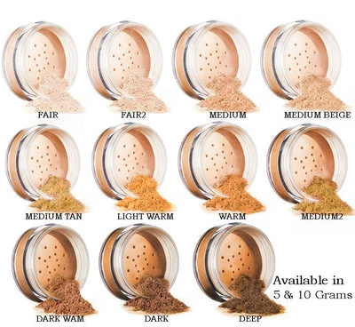 Mineral Foundation Make up Bare Pure Natural Minerals Magic Cover Face Powder