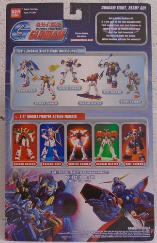 Gundam Mobile Fighter Dragon Gundam 4.5" Fire Staff Bandai #11303 SEALED NEW - Picture 2 of 2