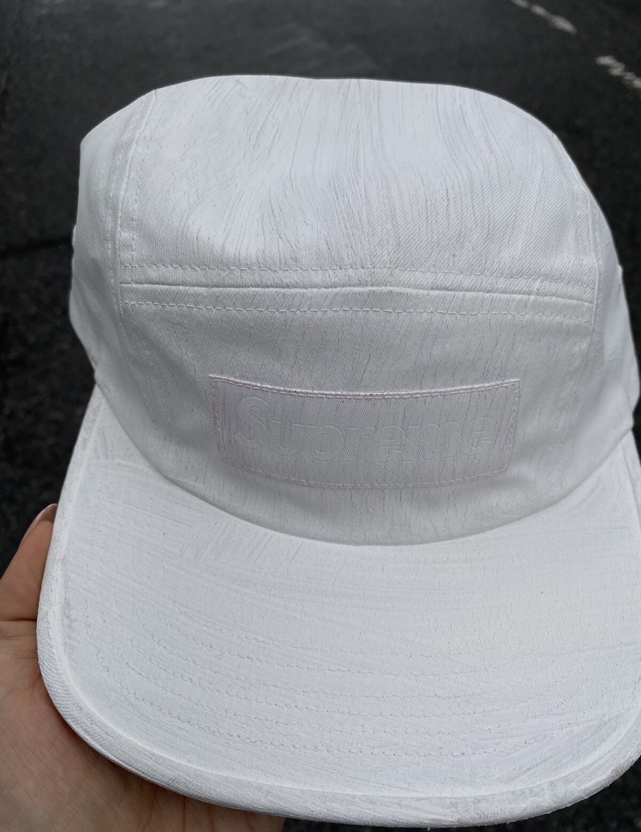 In Hand* Supreme X MM6 Mason Margiela Painted Camp Cap WHITE