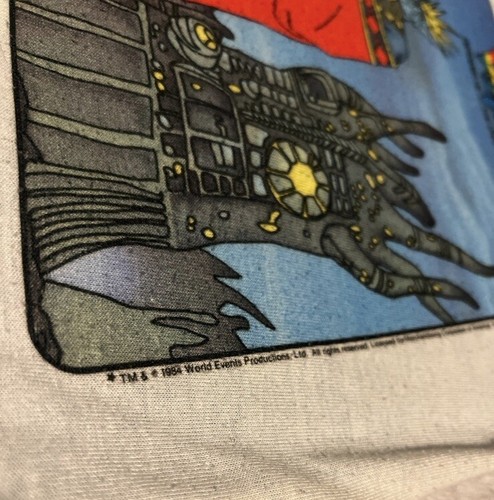 VOLTRON pajama shirt 1984 vtg cartoon size 10 youth Defender of Universe TV - Picture 2 of 4