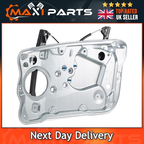 Skoda Fabia MK1 6Y 1999-2007 Front Right Driver Side Window Regulator & Panel - Picture 2 of 3