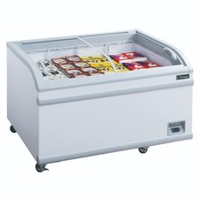 DUKERS WD-500Y SLIDING GLASS TOP Commercial Chest Freezer 17.66 CUBIC FEET