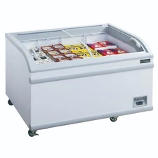 DUKERS WD-500Y SLIDING GLASS TOP Commercial Chest Freezer 17.66 CUBIC FEET