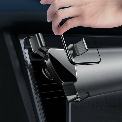 Car Phone Holder Air Vent Gravity Design Mount Stand For Mobile Phone Accessorie - Foto 3 di 12