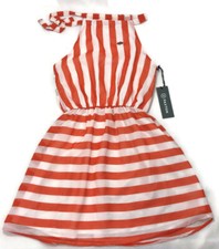 OSU  Cowboys Women's Juniors Orange White Pokes Dress Size Small New