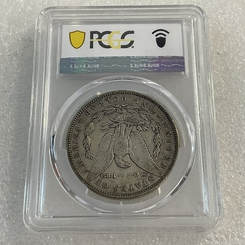 Dólar de plata Morgan de $1 de 1886 graduación profesional VF35 monedas gnumismáticas muy ligeras - Imagen 3 de 5