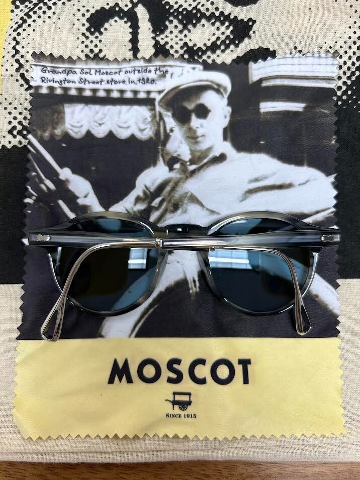 OPTICAL MOSCOT MILTZEN-TT Grey Tortoise/Silver Frame SE 46 OPTICAL MOSCOT MILTZEN-TT Grey Tortoise/Silver Frame SE 46