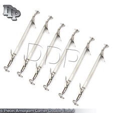6 Pieces Of AMALGAM CARRIER Double Ended Mini 1.5mm / Regular 2mm