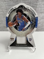 Jalen Williams 2022-23 Crown Royale Heirs To The Throne Die-cut Patch No.HT-JWT