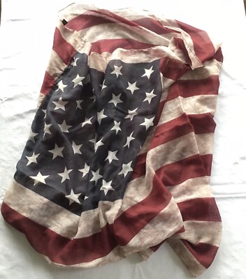 Loop Tuch Stars and Stripes 88 cm x 88 cm