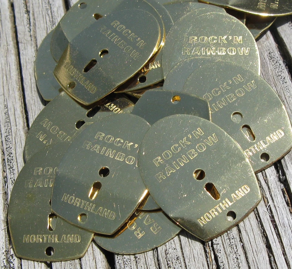 Northland Oro Brillante Oruga o Sanguijuela Arnés Coctelera Hoja Hágalo Usted Mismo Lote de 45 E2 Foto 2 de 4