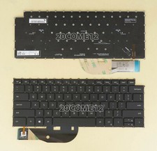 New For DELL Precision 5550 5560 5570 5750 5760 5770 Keyboard Backlit black US