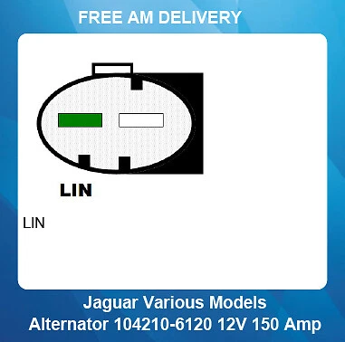 Alternador para Jaguar XF 2.2 (2179ccm) Diesel 224DT MK I X250 2012 - 2015 Foto 3 de 4