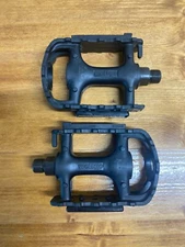Wellgo LU-895 Black Bicycle MTB Pedals 9/16"