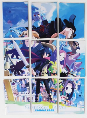 Set of 9 cards NO.01-09 - Phantom Brave - Nippon Ichi Software Trading Card