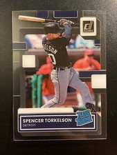 2022 Chronicles Clearly Donruss Spencer Torkelson #75 Rookie Tigers Baseball