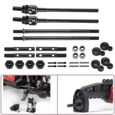 Currie F9 Portal Axle CVD Drive Shaft Overdrive Gear Kit 1/10 Axial Capra RC Car