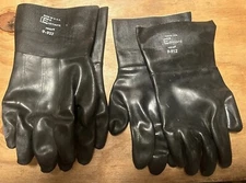 2 Pair of Ansell Edmont Neox Gloves 9-912  9-922 Made in USA (Never Used)