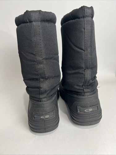 Botas C9 Champion Talla 8 Negras Termolite Cremallera Frontal Acolchadas Resistentes al Agua Nieve - Imagen 11 de 15