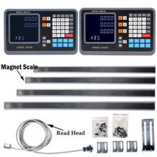 Magnetic Scale Encoder 100mm-6000mm 5um LED Digital Readout Dro CNC Mill Lathe 