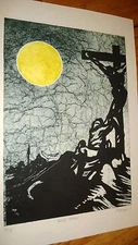Limited Edition signed,named and numbered Print "ECCE HOMO" 21/75