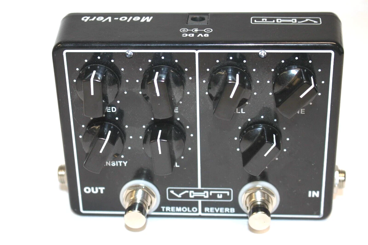 VHT AV MV1 Melo Verb Tremolo and Reverb Effects Pedal R4505