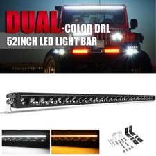 1022324252 Led Work Light Bar Driving White Amber Drl Fog Offroad Suv Truck 1022324252 Led Work Light Bar Driving White Amber Drl Fog Offroad Suv Truck