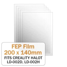 FEP Film for Creality Halot-one/ LD-002R/ LD-002H (5 Pcs)