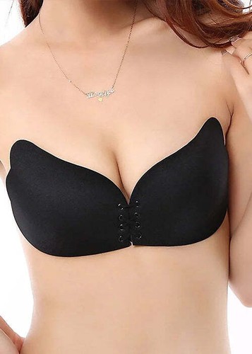 Eve's Adhesive Backless Strapless Bra Push Up Cleavage Enhancing Bra - Picture 6 of 9