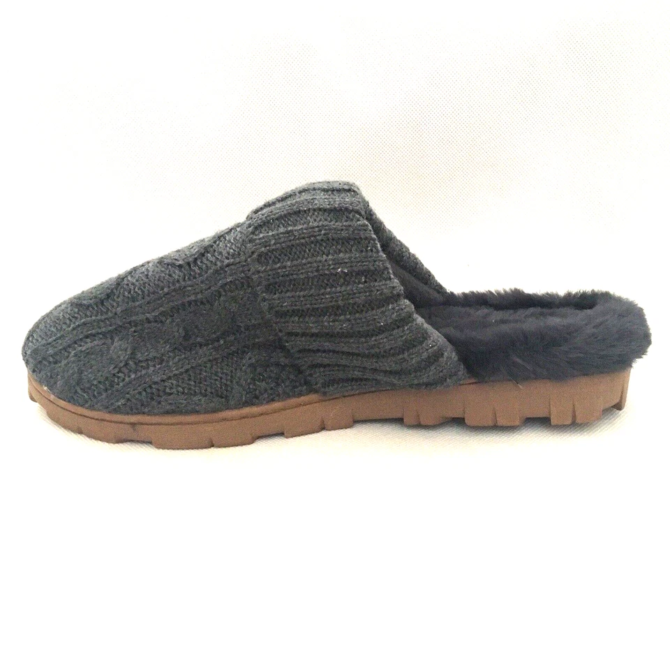 Jessica Simpson Slippers Womens Size 8-9 Gray Comfort Slip On Casual Shoes - Image 4 of 4