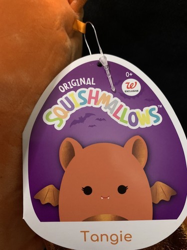 Squishmallow 2021 Tangie Halloween Orange Bat 12âWalgreens Exclusive FREE SHIP | eBay