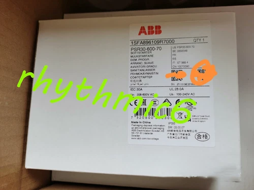 Nuevo ABB PSR30-600-70 arranque suave rápido FedEx o DHL - Imagen 1 de 1