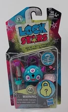 Lock Stars Horned Teal Monster Toy Figure with Surprise Brand Series 1 #3 Hasbro