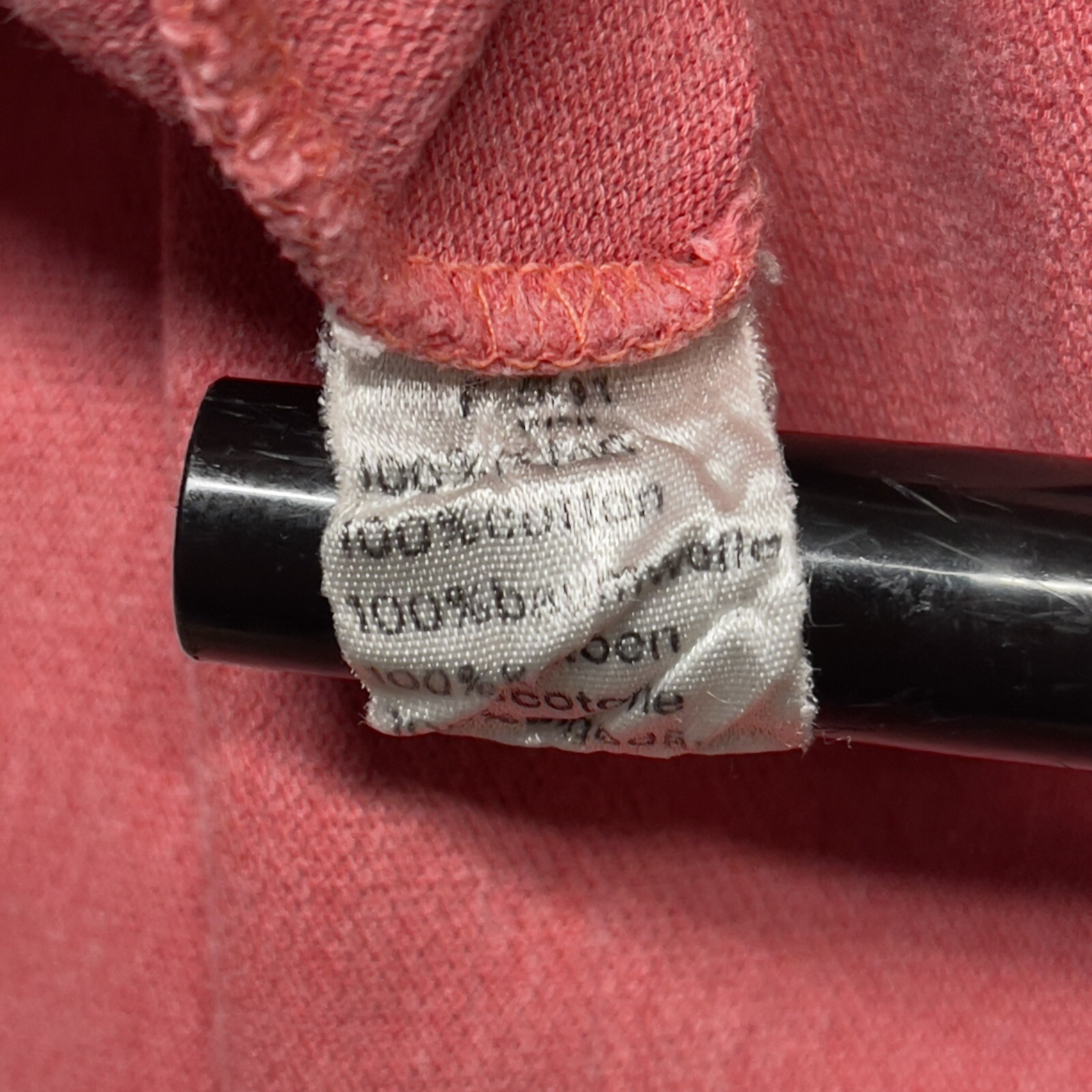 Vintage Lacoste Authentic Polo Shirt Pink EU Size 7 Made in France Men L-XL EUC