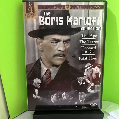 Die Boris Karloff Sammlung Der Affe Der Terror, der zum Sterben verurteilt ist Fatal Hour DVD