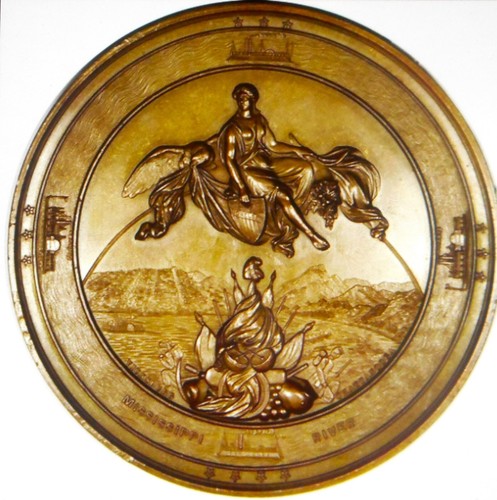 U.S. GRANT'S VICKSBURG VICTORY 3" MEDAILLE - UNZIRKULIERT & GEKAPSELT - Bild 4 von 6